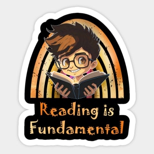 Reading is Fundamental Sticker